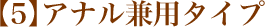 05 アナル兼用タイプ
