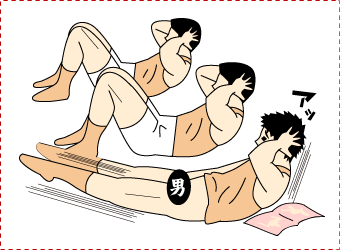 寝そべり型オナニー
