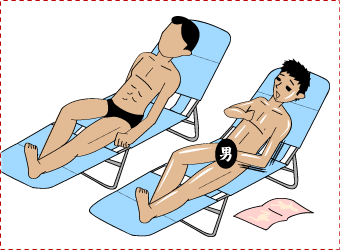 座型＆チクニー併用型オナニー