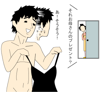 シルク素材オナニー