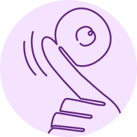 乳輪責めのイラスト
